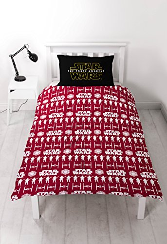 51H1Vh4BsGL Kids 'Noir' Star Wars : Le Réveil de la Force "Ensemble de housse de couette et taie d'oreiller