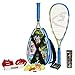 Speedminton® S700 Set – Original Speed Badminton/Crossminton Allround Set inkl. 5 Speeder®, Spielfeld, Tasche