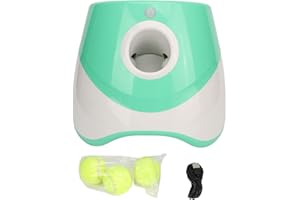 LIZEALUCKY Lanciatore Automatico di Palle Per Cani, Lanciatore di Palline Per Animali Domestici Interattivo Ricaricabile in 3 Modalità Per Interni Ed Esterni con 3 Distanze di Lancio Per Cani di Piccola E Media