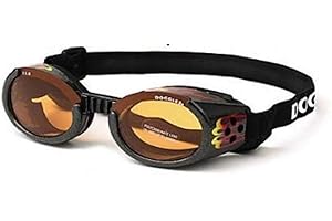 Doggles ILS 2 Metallic Flames Frame with Orange Lens, Small, 0.07 kg