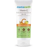 Mamaearth Vitamin C Daily Glow Face Cream With Vitamin C & Turmeric For Skin Illumination - 80 G