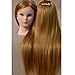 Neverland Professional 26" Super Long 100% Synthetic Hair Hairdressing Equipment Styling Head Doll Mannequin Training Head Tools Braiding Cutting Student Practice Model with Clamp
