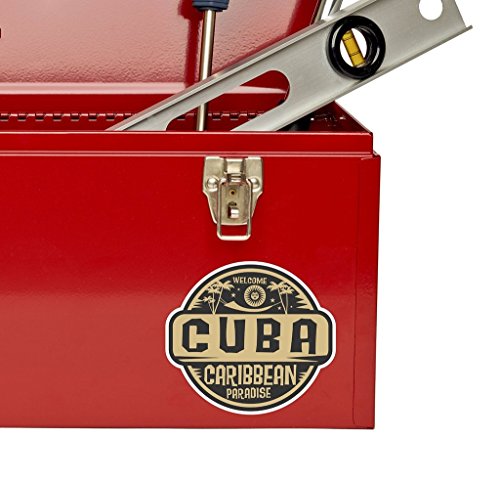 2 x Kuba Karibik Vinyl Aufkleber Aufkleber Laptop Reise Gepäck Auto Ipad Schild Fun # 5716 – 10cm/100mm Wide - 4