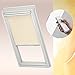 Produktbild Original VELUX Solar Sichtschutzrollo RSL M04 4000 Für // GGL, GTL, GPL, GHL, GXL M04, 304 und GGU, GTU, GPU, GHU, GXU M04 // in Stofffarbe 4000 / Uni Rustik // Seitenschienen in Silber _61704