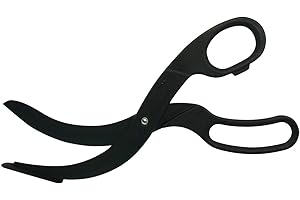 Fackelmann 48579 Ciseaux à Pizza Nylon, Noir