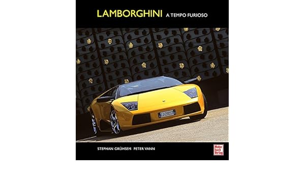 Lamborghini A Tempo Furioso Amazoncouk Peter Vann - 