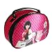 So Ho Shopping Girl Round Top Train Case Polka Dot Hot Pink And Black RS.1799.00