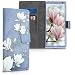 Produktbild kwmobile Sony Xperia XA3 Hülle - Kunstleder Wallet Case für Sony Xperia XA3 mit Kartenfächern und Stand