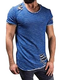 maglia collo largo uomo