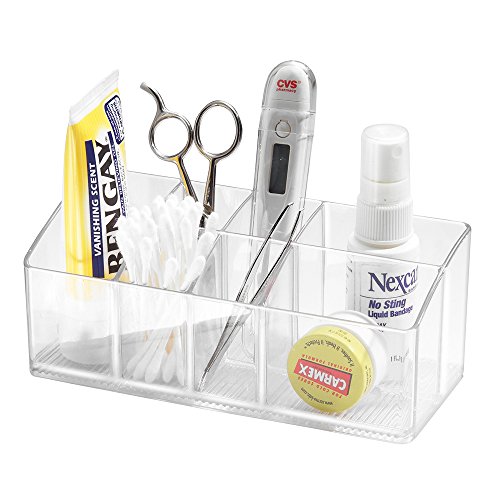 InterDesign 42640EU Med plus Linus Organizer 17,8 cm, durchsichtig