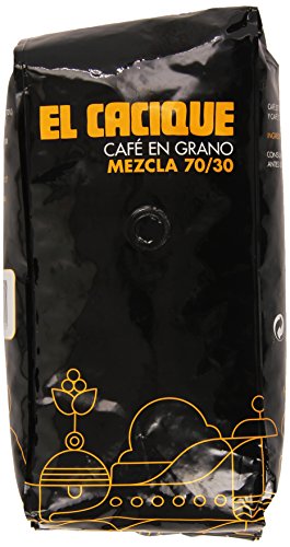 Book's Cover ofEl Cacique Café en grano Mezcla 7030 1 kg
