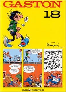 jaquette livre Gaston, tome 18