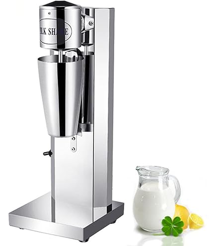 Milkshaker Professionnel Royal Catering RCPMS-160S - 160W 2x1L Inox 15000 Tr/min