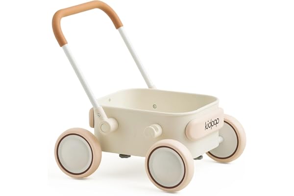 Kidpop PULA trotteur bebe multifonction, chariot de marche bebe, trotteur bébé garçon/trotteur bebe fille, cadeau d'anniversaire, adapté aux bébés de 7 mois à 3 ans,Blanc