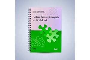Heitere Gedächtnisspiele im Großdruck, Bd.1: Mit 20 Spielübungen (Heitere Gedächtnisspiele im Grossdruck)