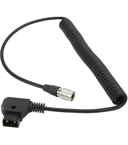 HangTon Câble D'Alimentation D-Tap Hirose 4 Broches Pour Zoom F8N MixPre-10 II 664 702 788T - 50.8cm Haute Flexibilité