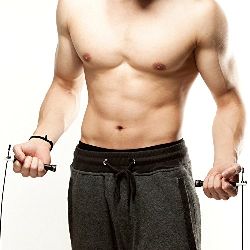 Springseil Speed – Perfekt Für Crossfit, Double Unders, MMA, Training, Fitness Workout, Freeletics, Rope Skipping, Box - 5