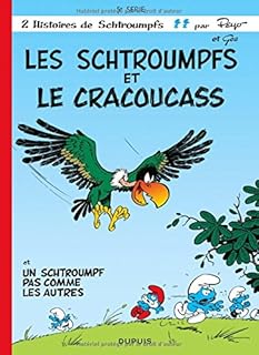 jaquette livre Les Schtroumpfs et le cracoucass, tome 5