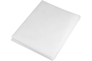 5STARWAREHOUSE Insect Mosquito Net Fly Screen Window Mesh Net with Sticky Tape - White / Removable and Washable,with Self-Adhesive Sticky Tape on the Back