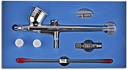 CYBERNOVA Professional Double-action Trigger Air-paint Control Airbrush WITH 0.2/0.3/0.5mm Needle Air Brush Spray Gun For Makeup Model Nail Body Paint Art