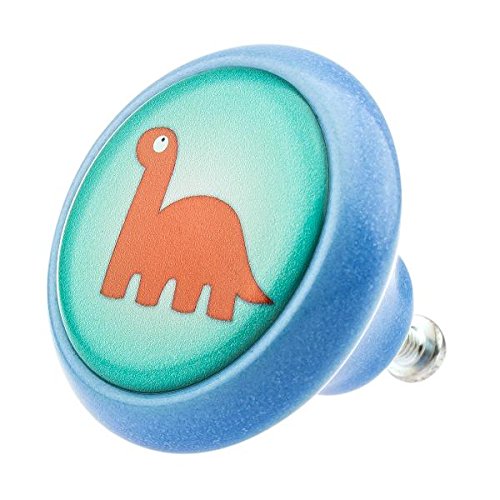 Preisvergleich Produktbild Möbelknopf Keramik 03499B Tiere Leuchtturm Käfer Dino Pinguin Kamel Kuh Einhorn Fisch - Schrank Griffe Deko Knäufe Porzellan Kinder Kinderzimmer