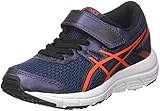 zapatillas deportivas niños marcas  Asics Gel-Zaraca 5 PS, Zapatillas de Gimnasia Unisex Niños, Azul (Insignia Blue/Cherry Tomato/Black), 33 EU