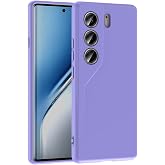 Spia Tecno Camon 40 Pro ile Uyumlu Kılıf Lila Lansman Kapak Orijinal (Tecno Camon 40 Pro ile Uyumlu, Lila)