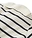 Petit Bateau Unisex Baby Mally  Striped V-Neck Long Sleeve Footies -  multi-coloured - 3-6 Months