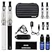 Produktbild VOVCIG E Zigarette Starterset Zigarette Groß E Shisha 1100mAh eGo-T CE4 Clearomizer Einsteigerset 2x 10ML E-Liquid Ohne Nikotin