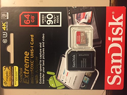 EXTREME MICROSDXC 64GB+SDADAPT