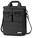 Produktbild Seibertron Erweiterbar 14 "Laptop wasserdicht Bote Bag Mehrere Taschen und Fächer - tragen Bote Bags (schwarz)