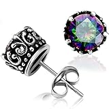 Tamaño: 17.7mm * 8.67mm, Material: Acero Titanium