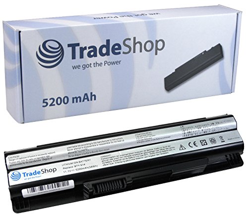 TradeShop Premium Akku mit Original Samsung Zellen 5200mAh 10,8V/11,1V ersetzt BTY-S14 BTY-S15 für MSI Megabook CR41 CR61 CR70 CX41 CX61 CX70 GE60 GE70 FR610 MSI CR650 CX650 FR400 FX400, Medion Akoya Mini E6315 MD98035 P6313