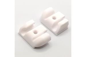 Printbtw Tappi di ricambio adatti per listello decorativo per roulotte come Tabbert (bianco)