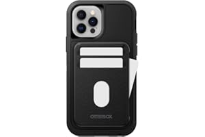 OtterBox Wallet para MagSafe, Portafolio suave al tacto con 2 Ranuras para efectivo o tarjetas de crédito, fuerte fijación con MagSafe, Compatible con iPhone, Negro