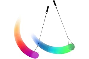 PRECORN Poi - Poi LED (2 unidades, luz nocturna multicolor, para arañas, danza del vientre)