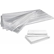 HOME PRO Buste Plastica per Maglioni Maglia Camicie T-Shirt Indumenti Trasparente Protezione Antipolvere Riutilizzabile 35x50 cm Nylon PLT 50Pezzi