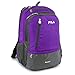 Price comparison product image Fila Duel School Laptop Computer Tablet Book Bag Backpack, Purple