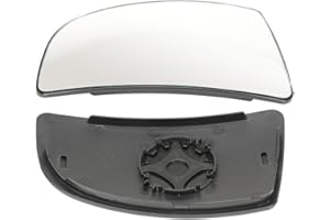 ZAYMDO Spiegelglas Ersatz für Ford Transit MK8 2014-2000, Türspiegelglas Außenspiegel Glas Asphärisch, Umkehrlinse Rückfahrglas Spiegel BK3117C718AB 1855103 (rechts)