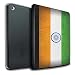 Produktbild STUFF4 PU-Leder Hülle/Case/Brieftasche für Apple iPad Air 2 tablet / Indien/Indisch Muster / Asien Flagge Kollektion