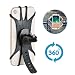 Produktbild Stanbow Handyhalterung Fahrrad, Silikon Verstellbarer Motorrad Handy-Halter für iPhone X/6/7/8 Plus, Samsung Galaxy S9/S8 Plus, Anti-Shake Fahrradhalterung Mit 360 Drehen Für 3-6,0 Zoll Smartphone