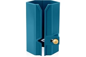 BOXOB Nóz do Papieru do Pakowania, Nowe Ostrze do Aktualizacji Christmas Paper Cutter Roll Stal Wolframowa Nóz do Papieru do Pakowania na Swiateczne Materialy do Pakowania Prezentów (Niebieski)