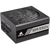 Corsair RM550x Alimentation PC (Modulaire Complet, 550 Watt, 80 PLUS Gold) Noir