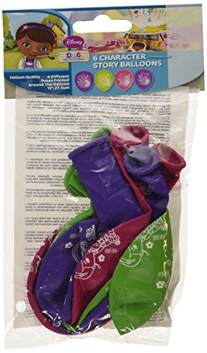 Book's Cover ofAmscan 27 cm Doc McStuffins Balloon Party Accessory Pack of 6