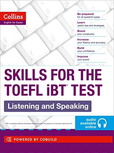 Buy TOEFL Listening And Speaking Skills If You Feel Overwhelmed By The TOEFL Test Collins 