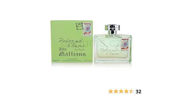 John Galliano Parlez Moi D Amour Eau Fraiche 80 Ml Amazon De Beauty