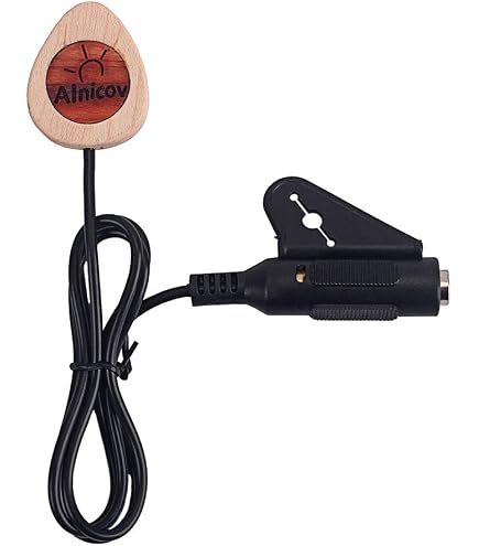 KNA Pickups Micro Piezo Mandoline Portable MP-2 Avec Contrôle Volume - Naturel