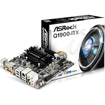 Intel Q1900-ITX Scheda Madre, Nero