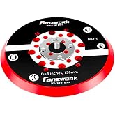 FANZWORK Velcro sanding disc FANZWORK for rotorbital sanders &Oslash; 150 mm | M8 external thread | Velcro sanding disc