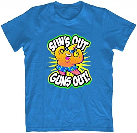 KIDS NOVELTY SUNS OUT GUNS OUT T-SHIRT PRINTED JUST FOR YOU PERFECT GIFT FOR CHILDREN K171